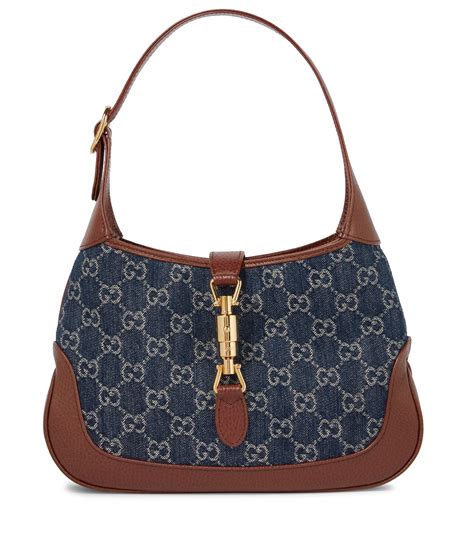 gucci jackie 1961 blue|Gucci jackie 1961 large.